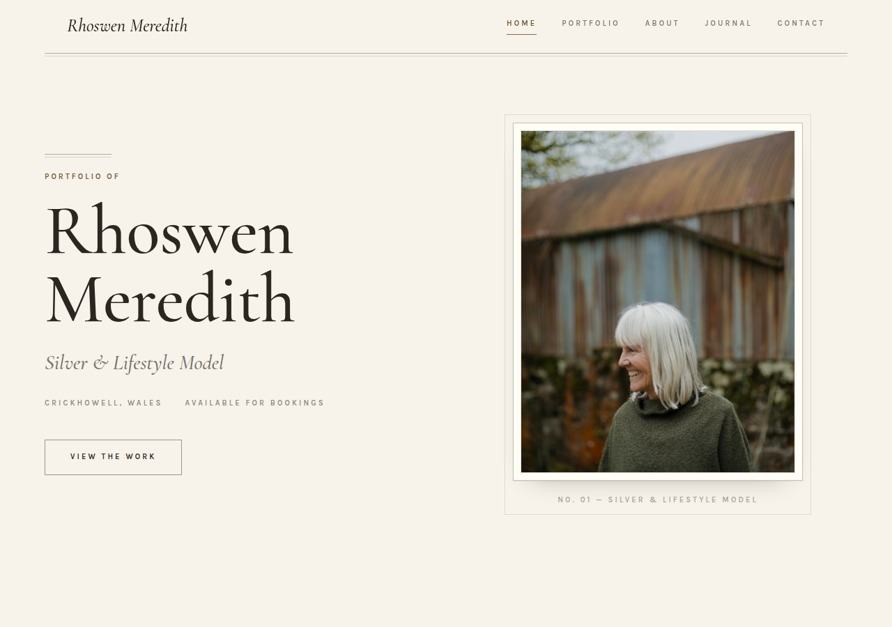 Preview of the Argent template