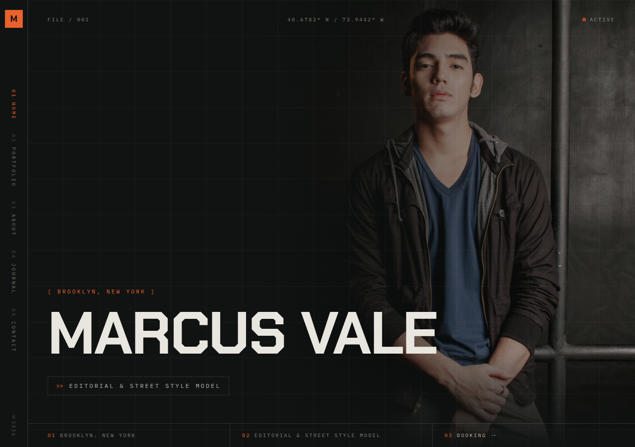 Preview of the Vanguard template